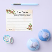 Time Capsule Advice Vrijgezellenfeest voor kerstmi Flyer (Enkel)