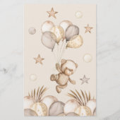 Time Capsule Baby Beer Baby shower spel (Achterkant)