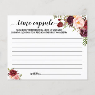 Time Capsule Couple Advice Marsala Vrijgezellenfee
