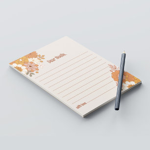 Time Capsule Note Pad - Groovy Baby shower Notitieblok