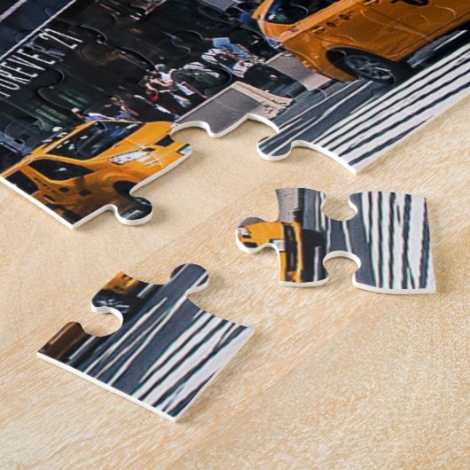 Time Carré New York. Jigsaw Puzzle (Côté)