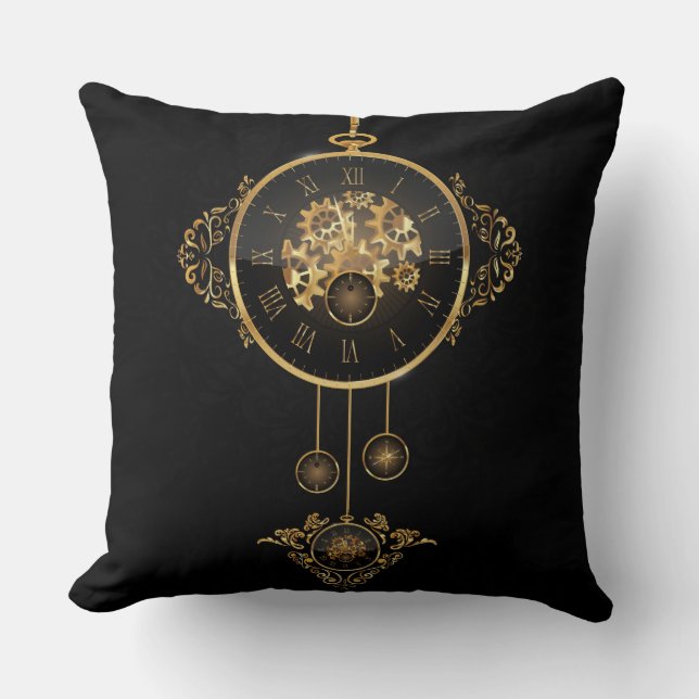 Time Decorative Pillow Kussen (Voorkant)