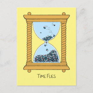 Time Flies Briefkaart