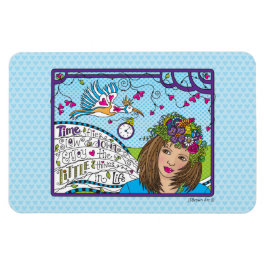 Time Flies_Flexible Magnet 6 x 4 inch Magneet