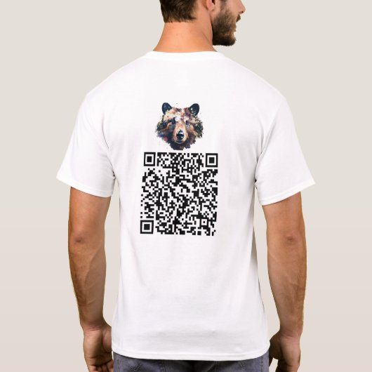 Time Flies: Omarm snelheid en het basic T-shirt va (Achterkant)