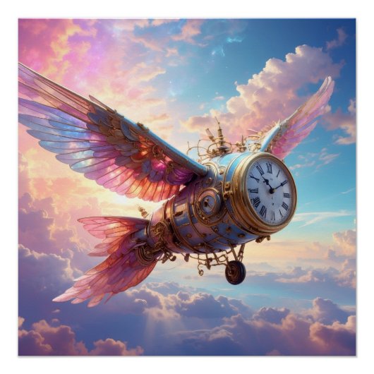 Time Flies-Poster Perfect Poster (Voorkant)