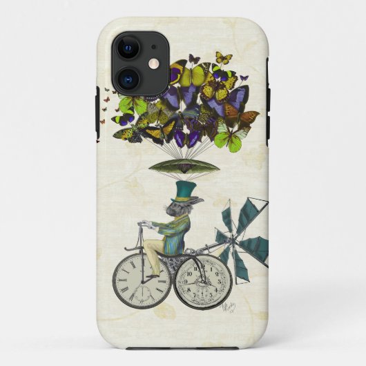 Time Flies Rabbit 3 Case-Mate iPhone Case (Achterkant)