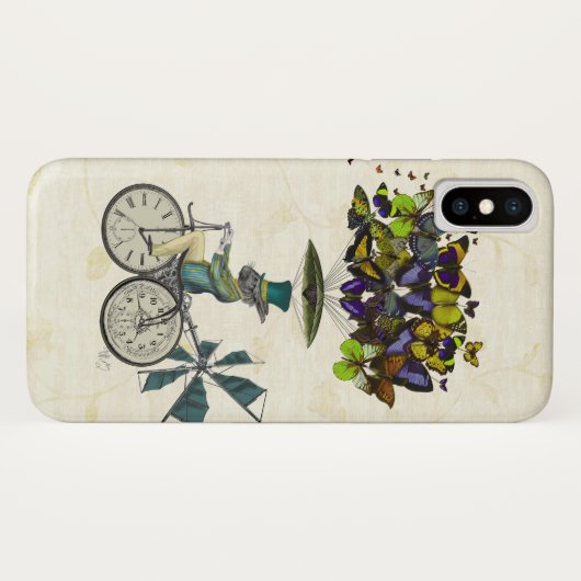 Time Flies Rabbit 3 Case-Mate iPhone Case (Achterkant (horizontaal))