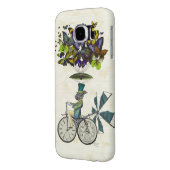 Time Flies Rabbit 3 Case-Mate Samsung Galaxy Hoesje (Achterkant Links)