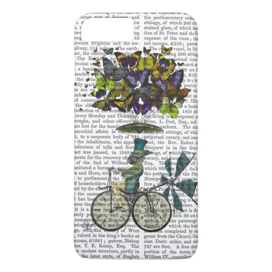 Time Flies Rabbit Case-Mate iPhone Case (Achterkant)