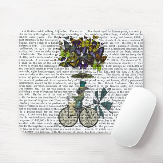 Time Flies Rabbit Muismat (Met muis)