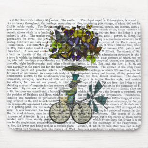 Time Flies Rabbit Muismat