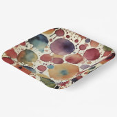 Time for some splatter papieren bordje (Gebogen)