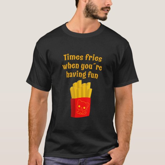 Time fries t-shirt (Voorkant)