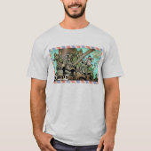 Time Grunts envelop design basis t-shirt (Voorkant)