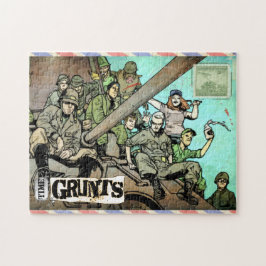 Time Grunts-postcard puzzel