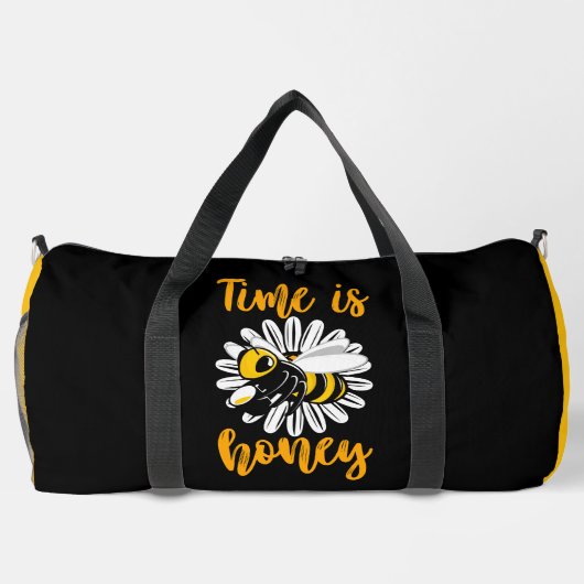 Time Is Honey Bee Flower  Plunjezak (Achterkant)
