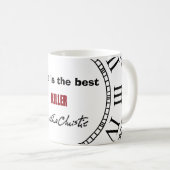 Time is the best killer Mug Koffiemok (Voorkant rechts)