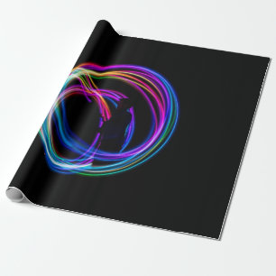 Time-lapse-fotografie van lichten cadeaupapier