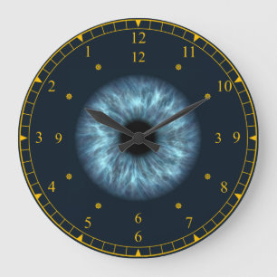 Time Machine ~ Blue Eyeball Black Hole ~   Grote Klok