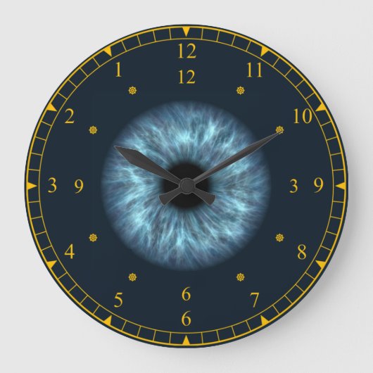 Time Machine ~ Blue Eyeball Black Hole ~   Grote Klok (Voorkant)