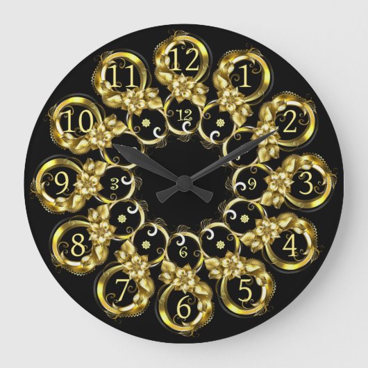 Time Machine Clock ~ Space/Time Continuum ~ Grote Klok (Voorkant)