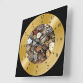 Time Machine Clock ~ Space/Time Continuum ~ Vierkante Klok (Hoek)