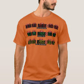 Time Machine Dashboard grappig T-shirt (Voorkant)