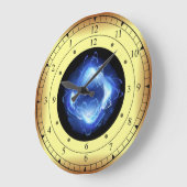 Time Machine ~ Ggloing Blue Wave Time Portal ~  Grote Klok (Hoek)