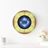 Time Machine ~ Ggloing Blue Wave Time Portal ~  Grote Klok (Huis)