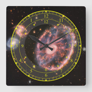 Time Machine Portal ~ Time/Space/ Continuum ~ Vierkante Klok