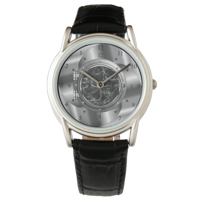 Time Machine Portal ~XZZ 01~Time/Space/Continuum ~ Horloge (Voorkant)