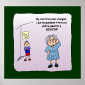 Time Out Funny Maw Poster Imprimer (Devant)