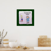 Time-out Funny Maw Poster Print (Keuken)