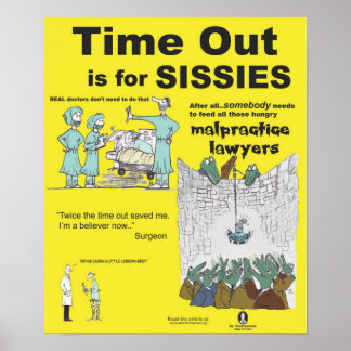 time-out poster