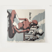 Time Out Tapestry Wandkleed (Voorkant (horizontaal))