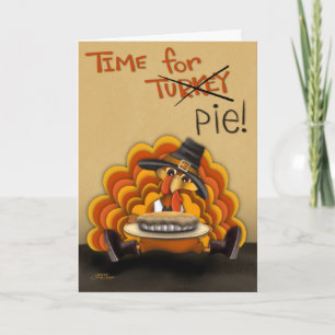 Time Pie Cute Funny Inspirivity Carte Turquie