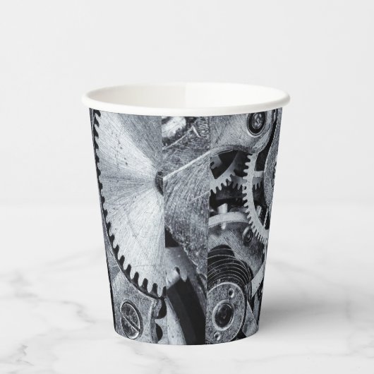 Time Piece Mechanics Papieren Bekers (Links)