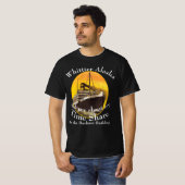 Time Share in het Buckner Building Whittier Alaska T-shirt (Voorkant volledig)
