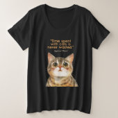 Time Spent With Cats Is Never Wasted (Design devant)