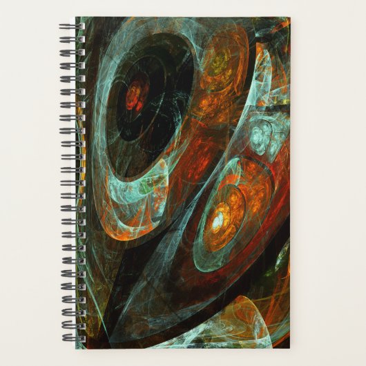Time Split Abstract Art Planner (Voorkant)