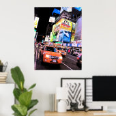 Time Square, New York City Poster (Thuiskantoor)