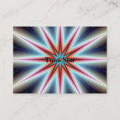 Time Star Chubby Carte de visite (Dos)