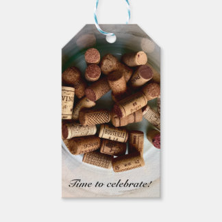Time to Celebrate Wine Corks Cadeaulabel