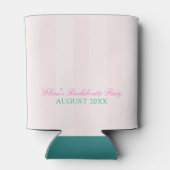 Time to Par-Tee Fun Golf Themed Bachelorette Blikjeskoeler (Achterkant)