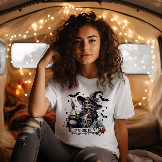 Time to Stir the Pot Halloween T-shirt