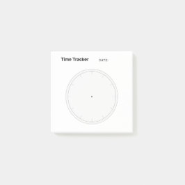 Time Tracker Post-it® Notes