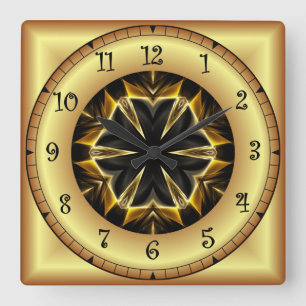 Time Travel ~ Avant-Garde Design PTW 01 ~ Vierkante Klok