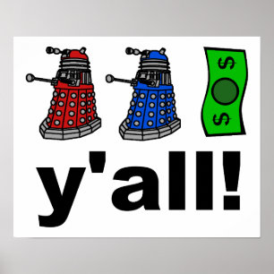 Time Travel Funny Geek Nerd Humor Poster Sign