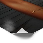 Time Traveler: 80s Boardwalk Perfect Poster (Hoek)